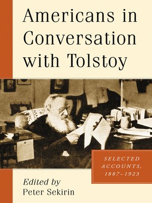 cover image of Americans in Conversation with Tolstoy